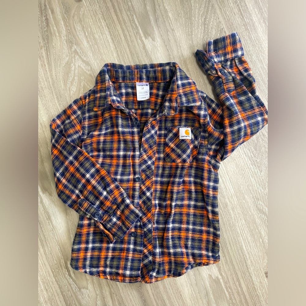 🌺 bundle 3 for $20! Carhartt toddler 3t shirt
